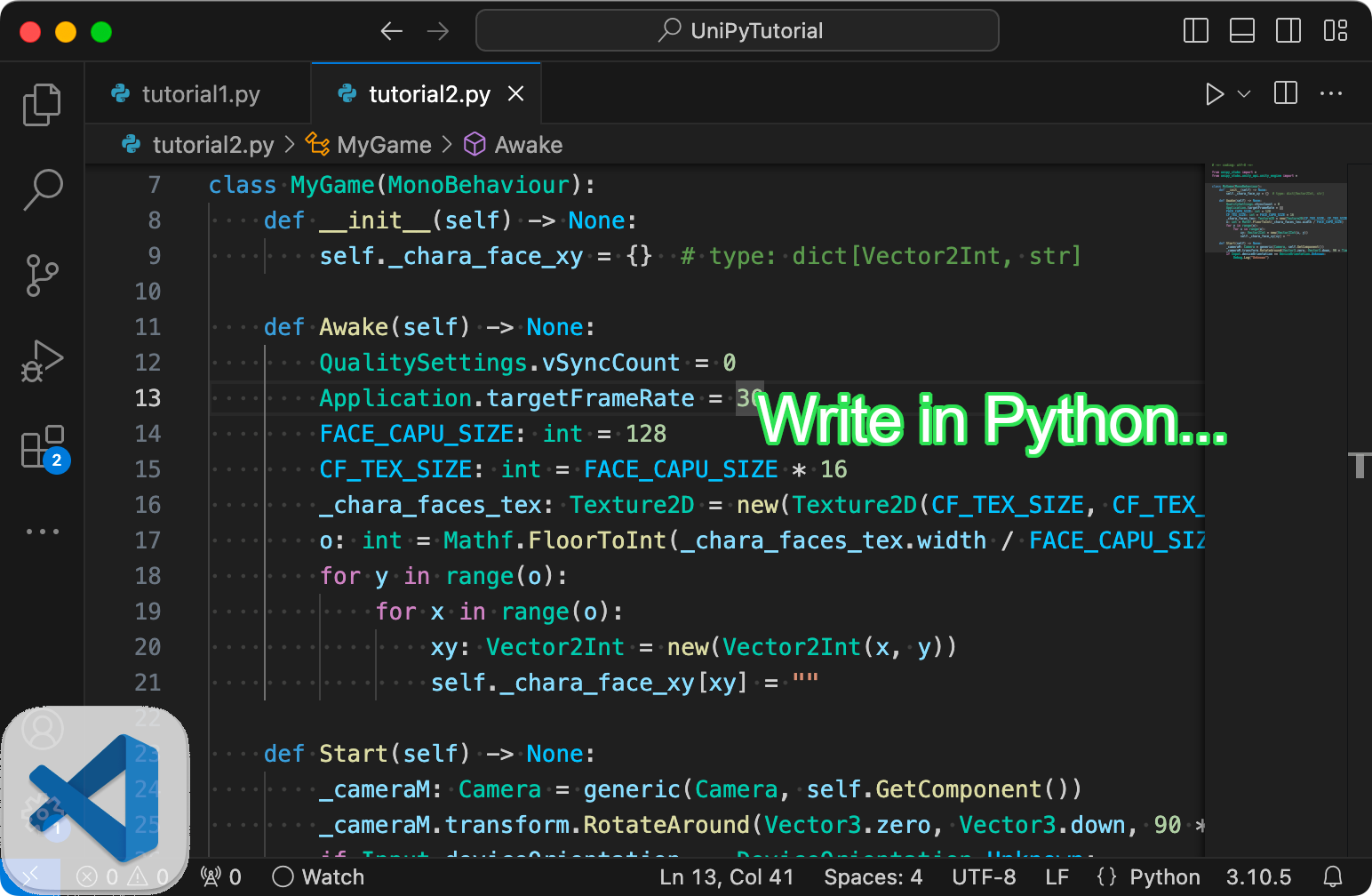 Python to C#